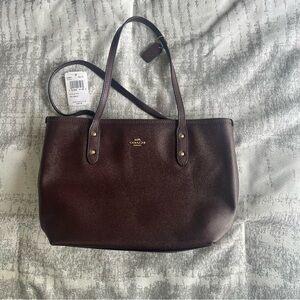 Coach Brown Mini Tote Purse